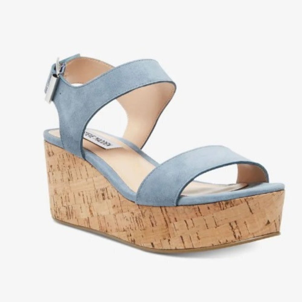 Steve Madden Women's Breathe Wedge Sandal - 9.5